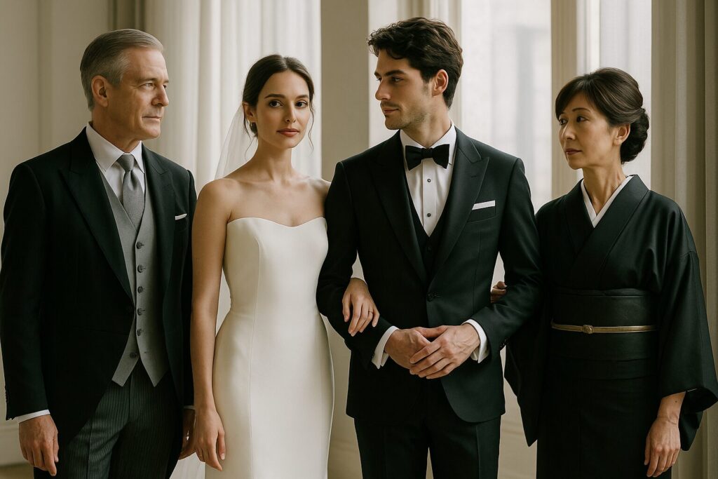 結婚式でお父さんが着るべき正装とは