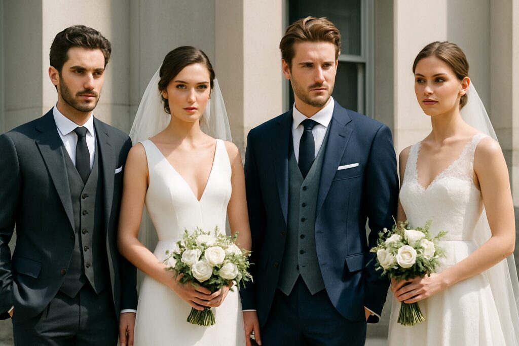 結婚式ではベストの色をどう選ぶ？