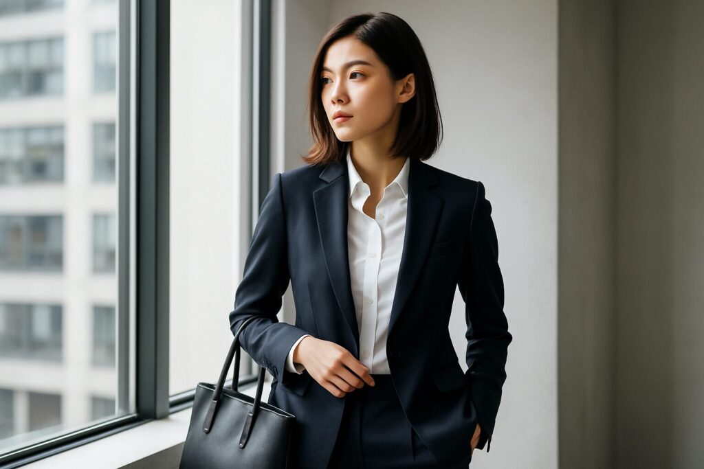 リクルートスーツはビジネスでも使えますか？