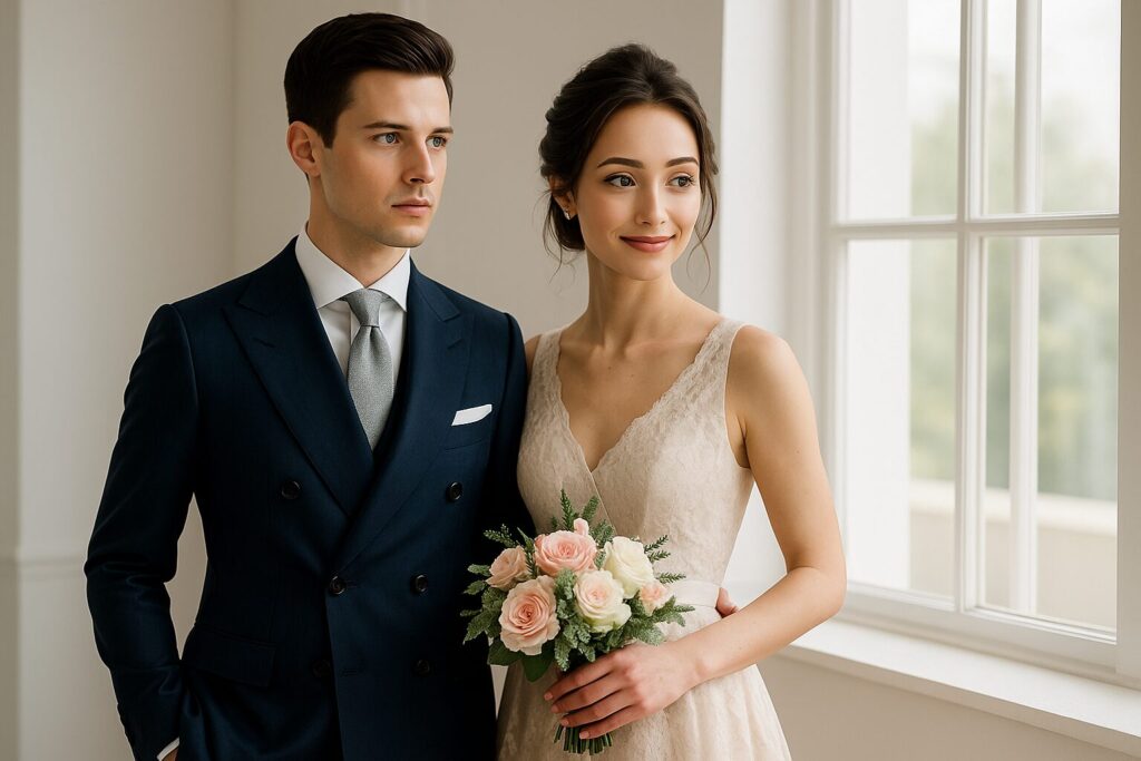 結婚式に参列する場合、ダブルスーツはマナー違反？