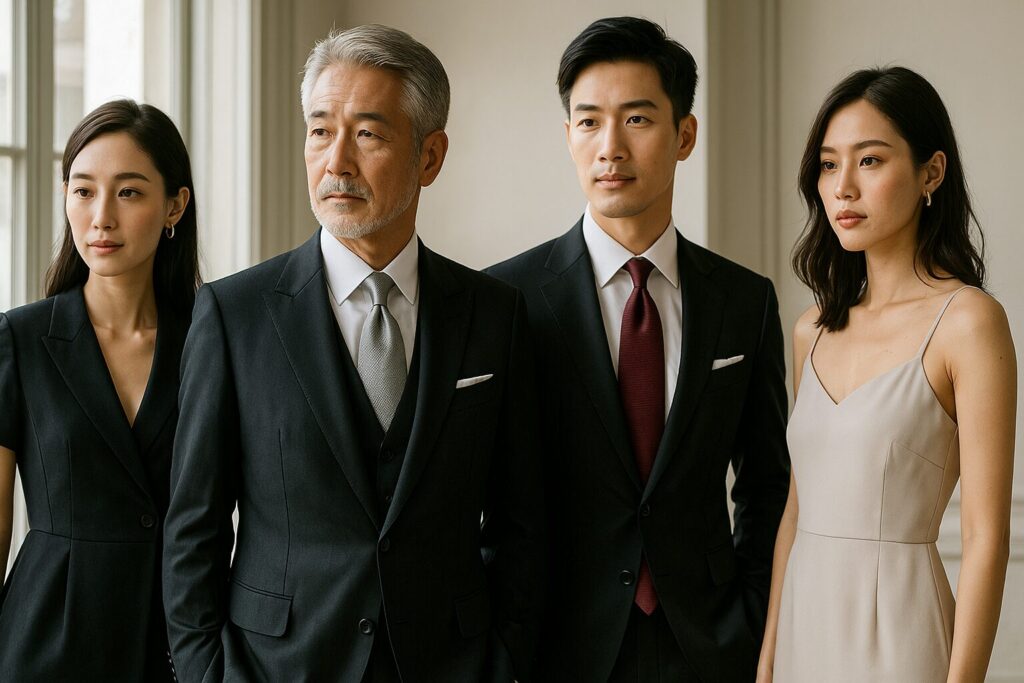 礼服に合わせるネクタイの色とマナーを解説