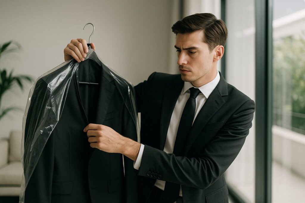 礼服をクリーニングに出すときの正しい出し方