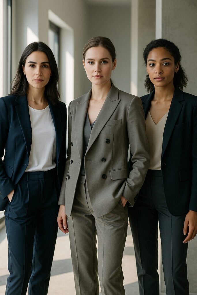 ビジネスカジュアルスーツ：女性が失敗しない服装選びとは