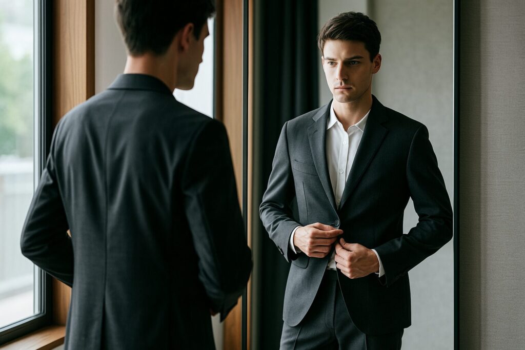 GUセットアップメンズのサイズ感と選び方