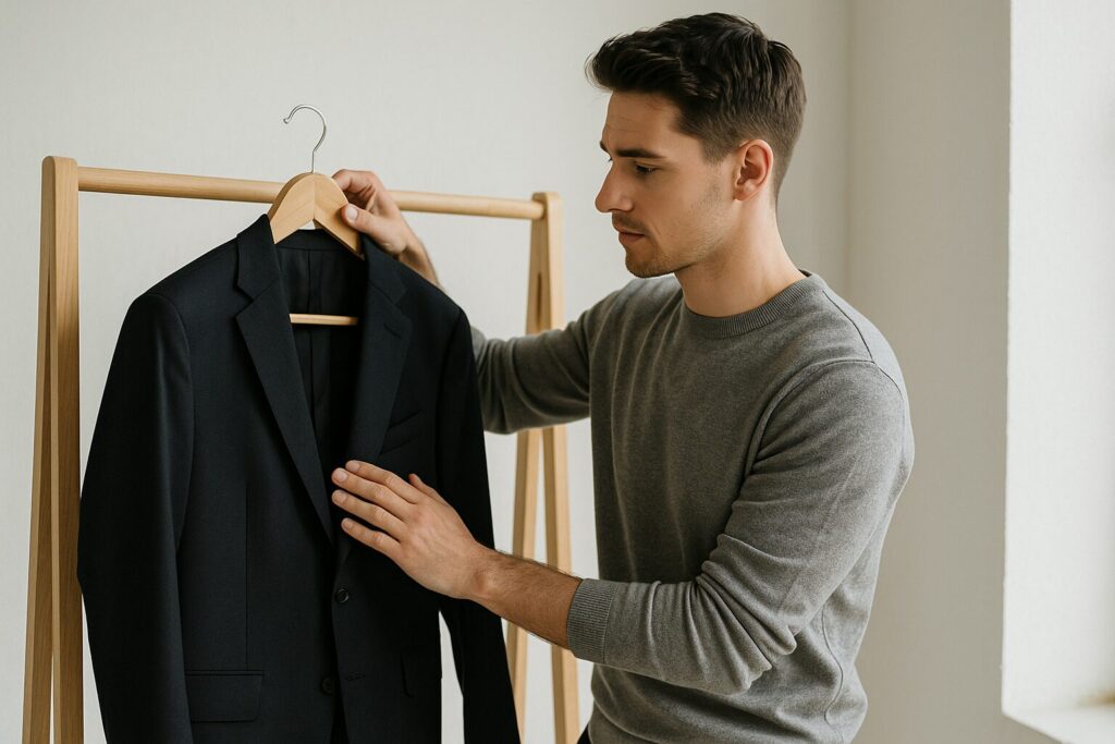 GUセットアップメンズの洗濯や手入れ方法