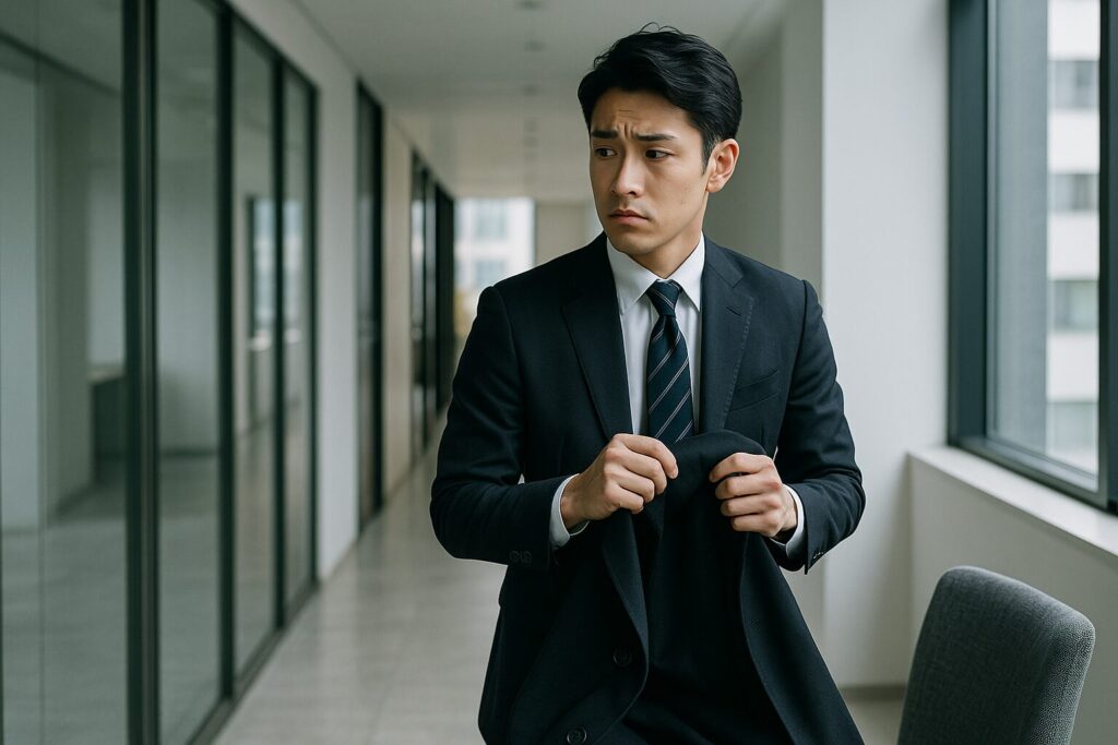NG事例から学ぶビジネスマナー コートを脱ぐタイミングの注意点