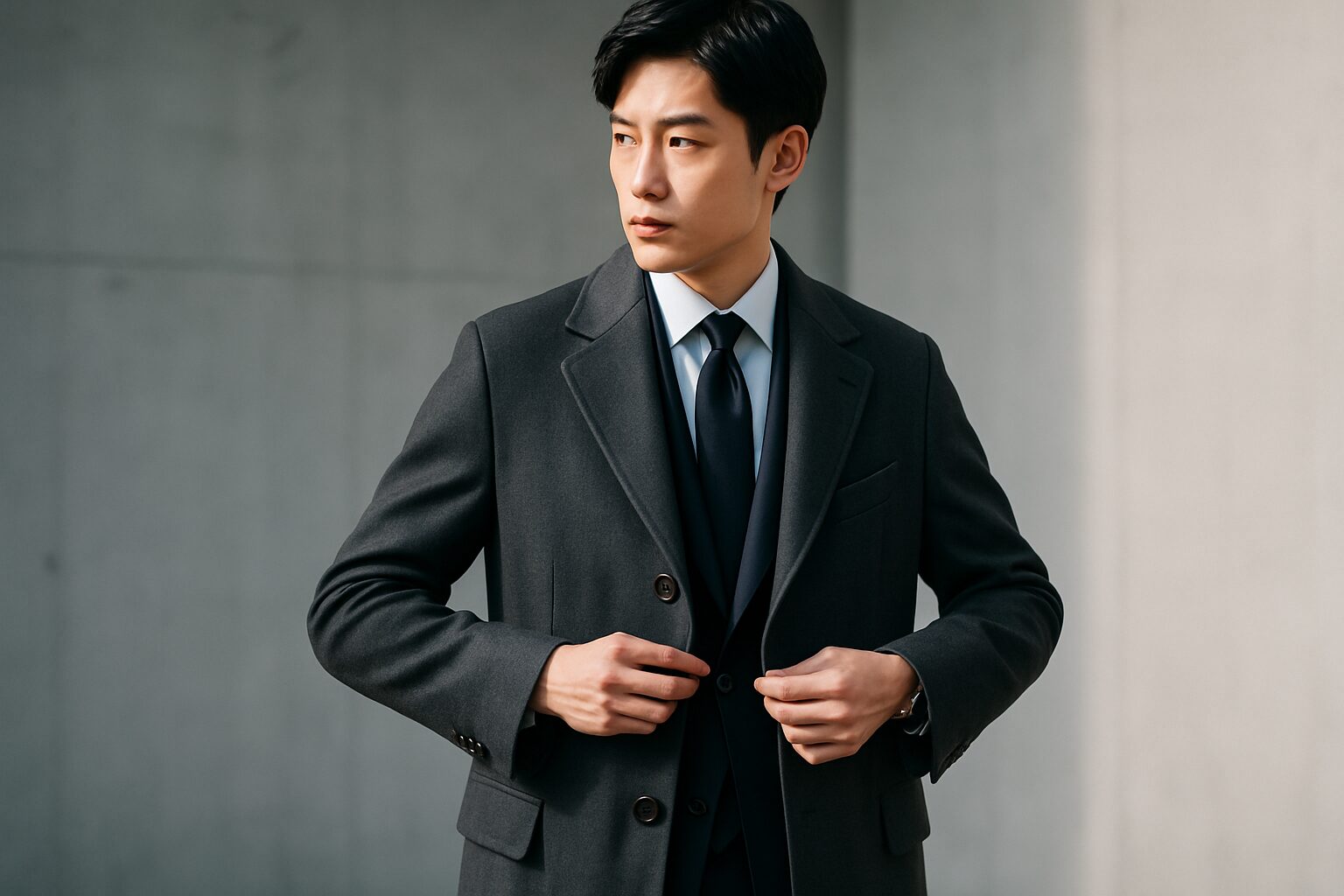 コートのボタンの留め方ビジネス正解とNGの冬マナー完全ガイド