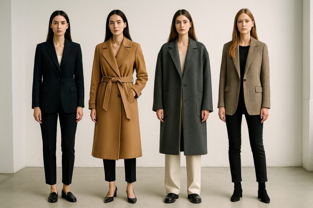 コートの号数とSMLサイズの対応表