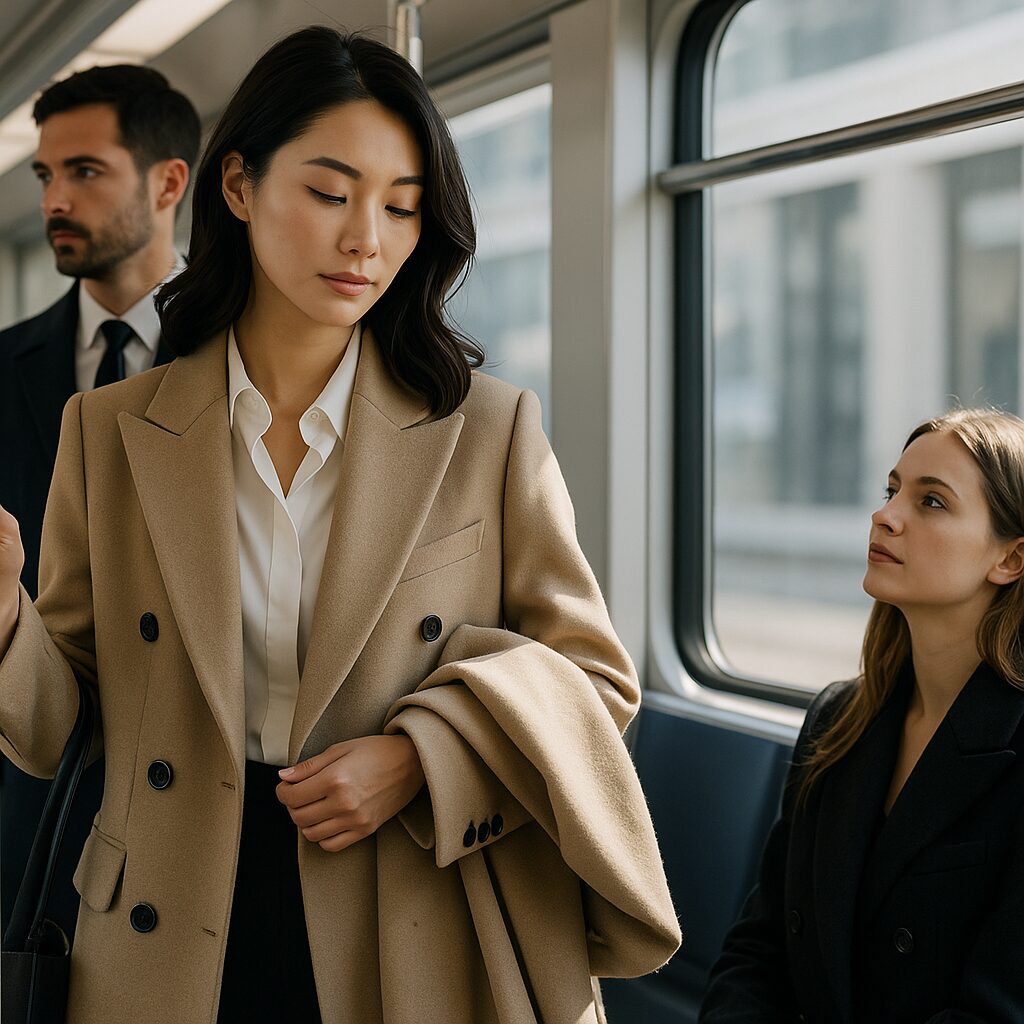 コートを着るタイミングと公共交通機関・車内での配慮