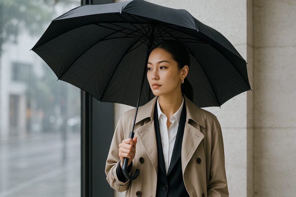 コートを着るタイミングと天候・季節による調整方法