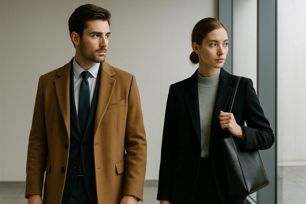 コートを着るタイミングと業界・職種別マナーの違い