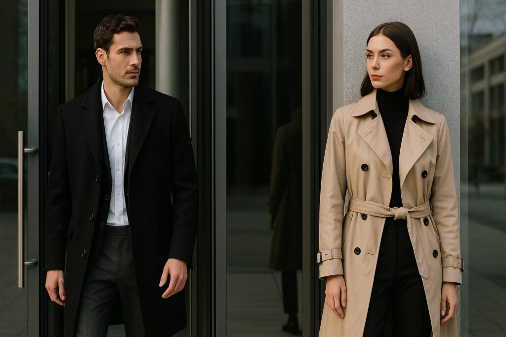 コートを着るタイミングに関する屋外と屋内の区別