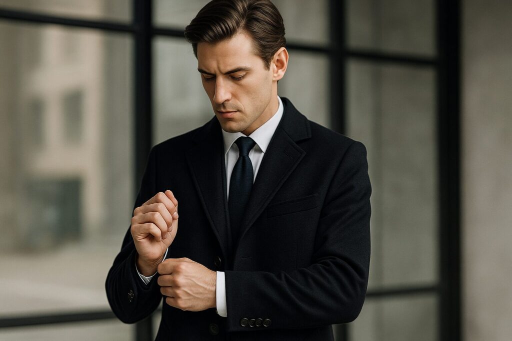 コート丈と袖丈のバランスを整える方法