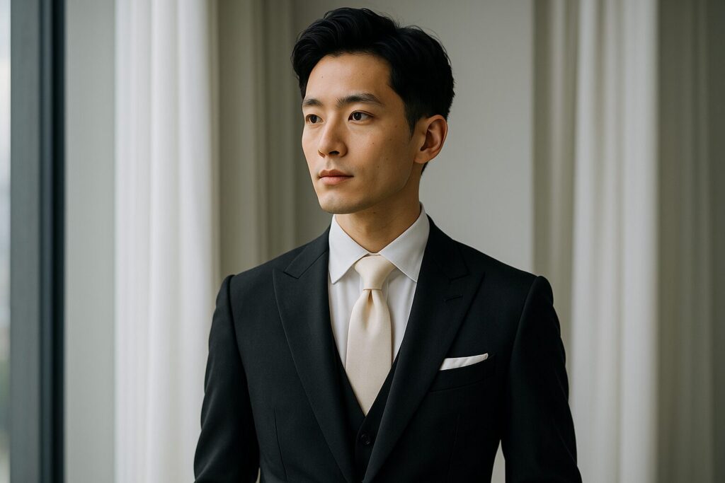 ドンキホーテのネクタイは結婚式に使えるデザイン