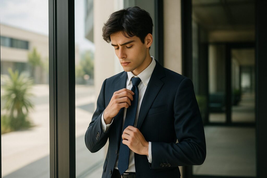 ネクタイ ディンプル 就活での印象アップ