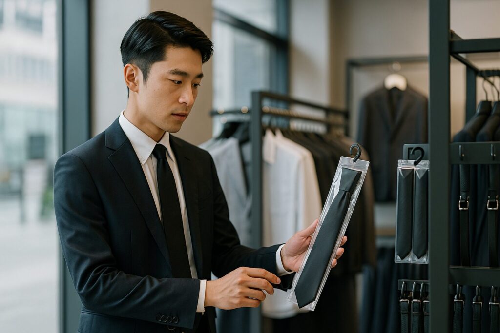 ネクタイがコンビニで売ってない場合の代替手段