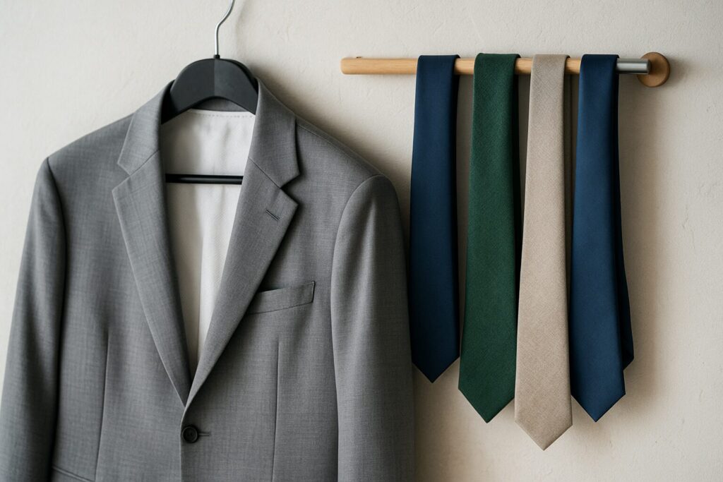 ネクタイのシワ予防と正しい保管方法