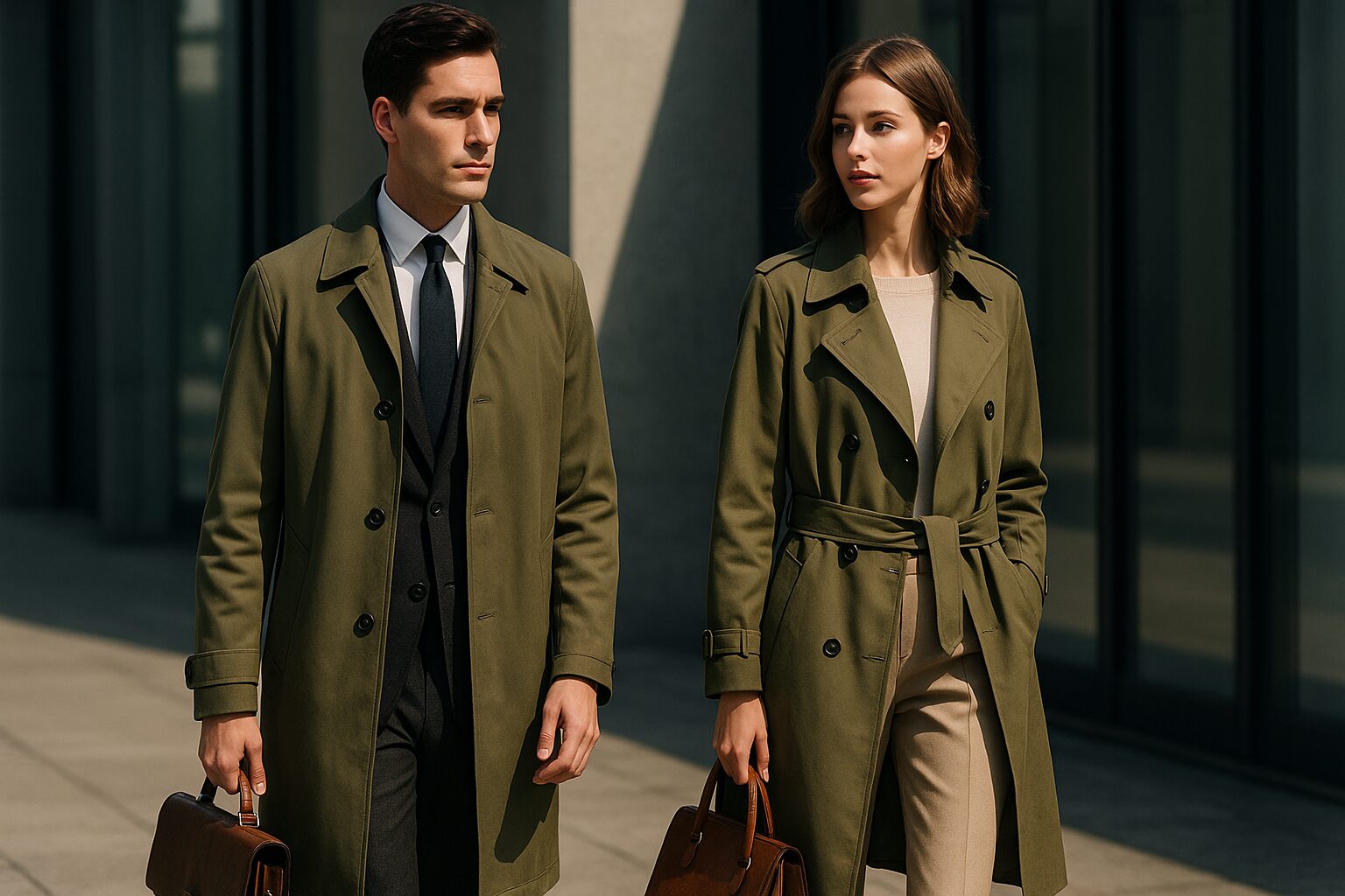 ビジネスに最適なカーキのコート選び完全ガイド