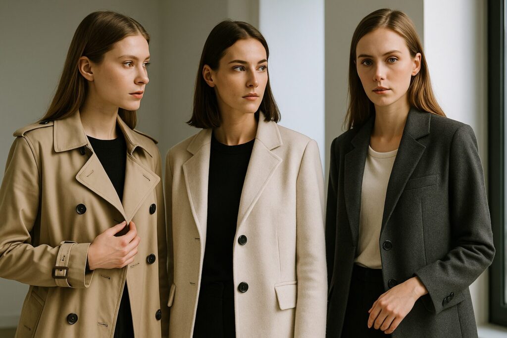 レディースコートの試着時チェックポイント