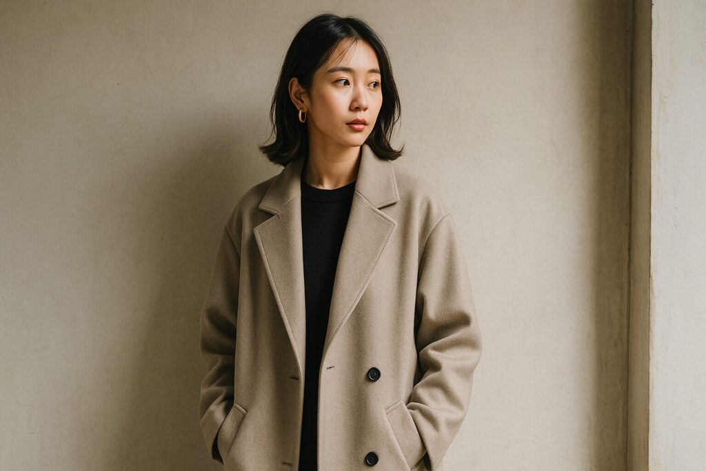 小柄女性に合うコートサイズ選びのコツ