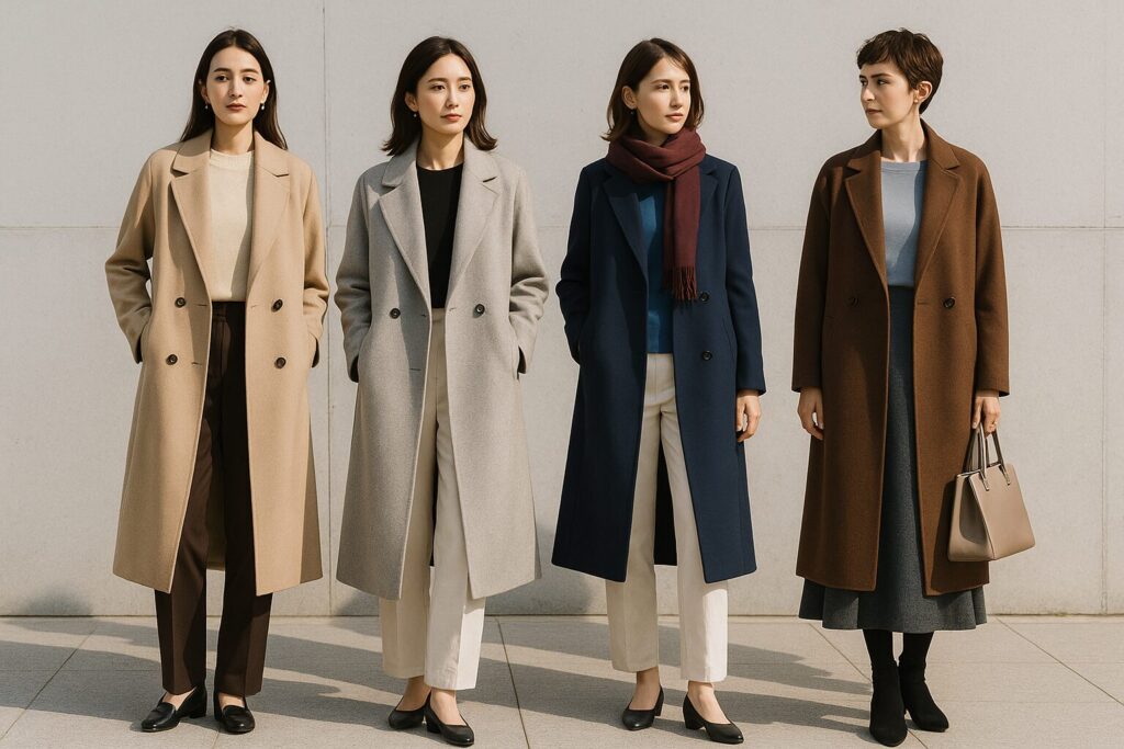 年代別コート色選びのポイント