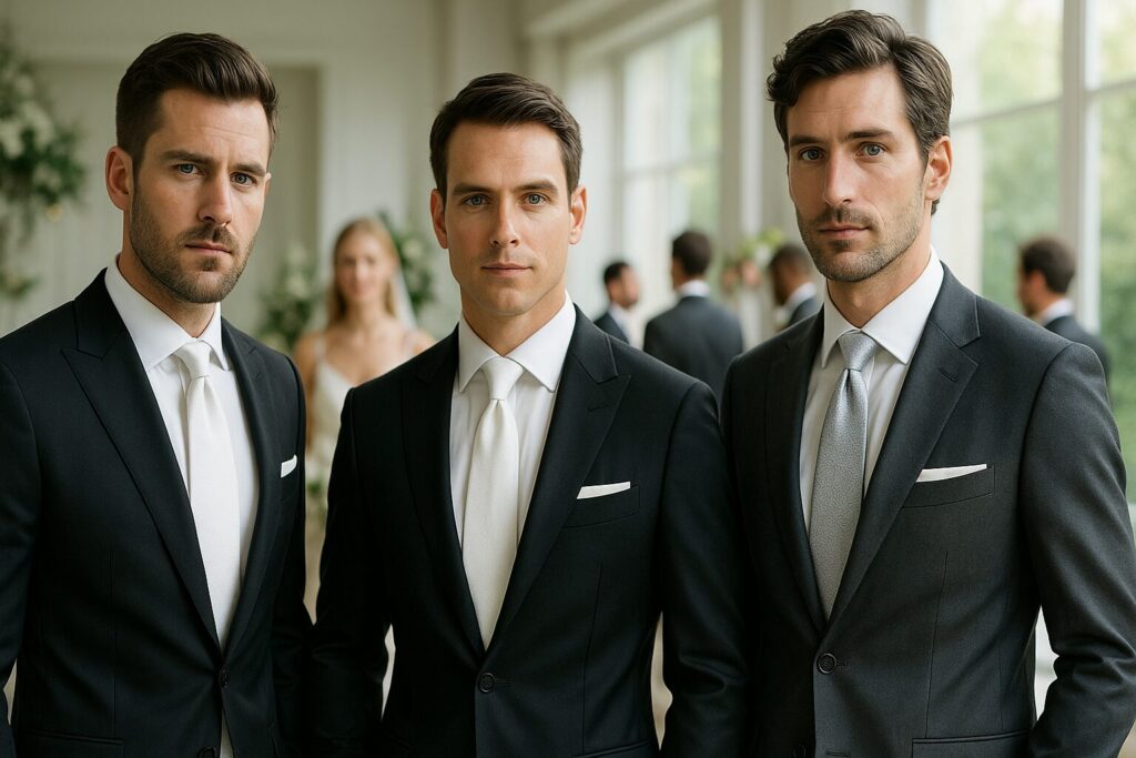 白ネクタイとシルバーネクタイの違い