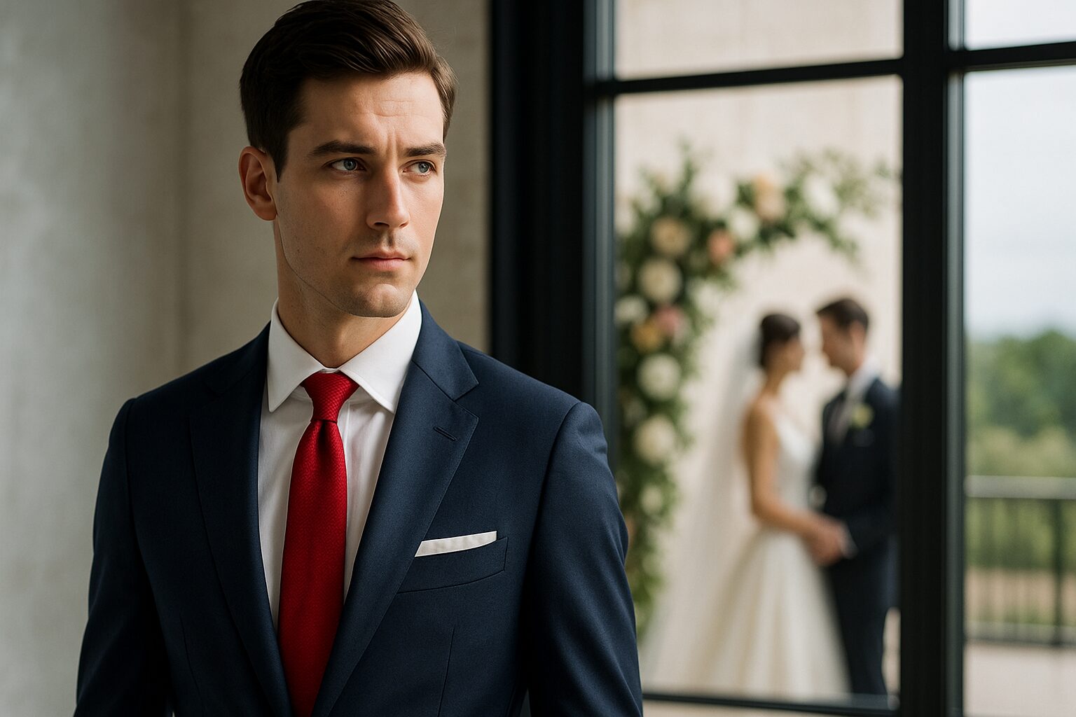 結婚式で赤ネクタイはアリ？印象を左右する色とマナー解説