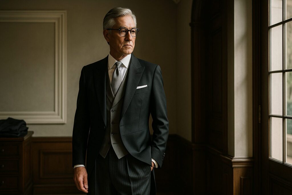 結婚式における父親の正礼装としてのモーニングの役割