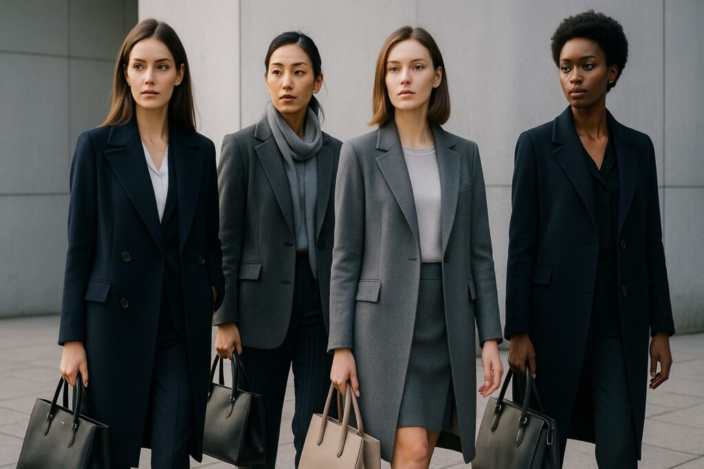 通勤向けコート色選びの正解
