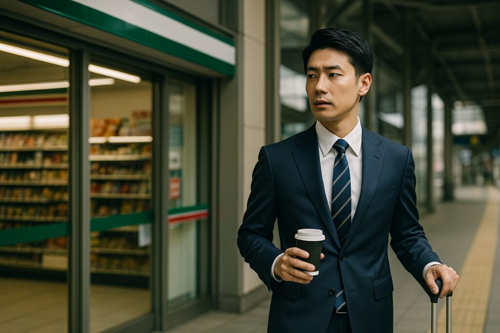 駅前コンビニの販売店舗をチェック