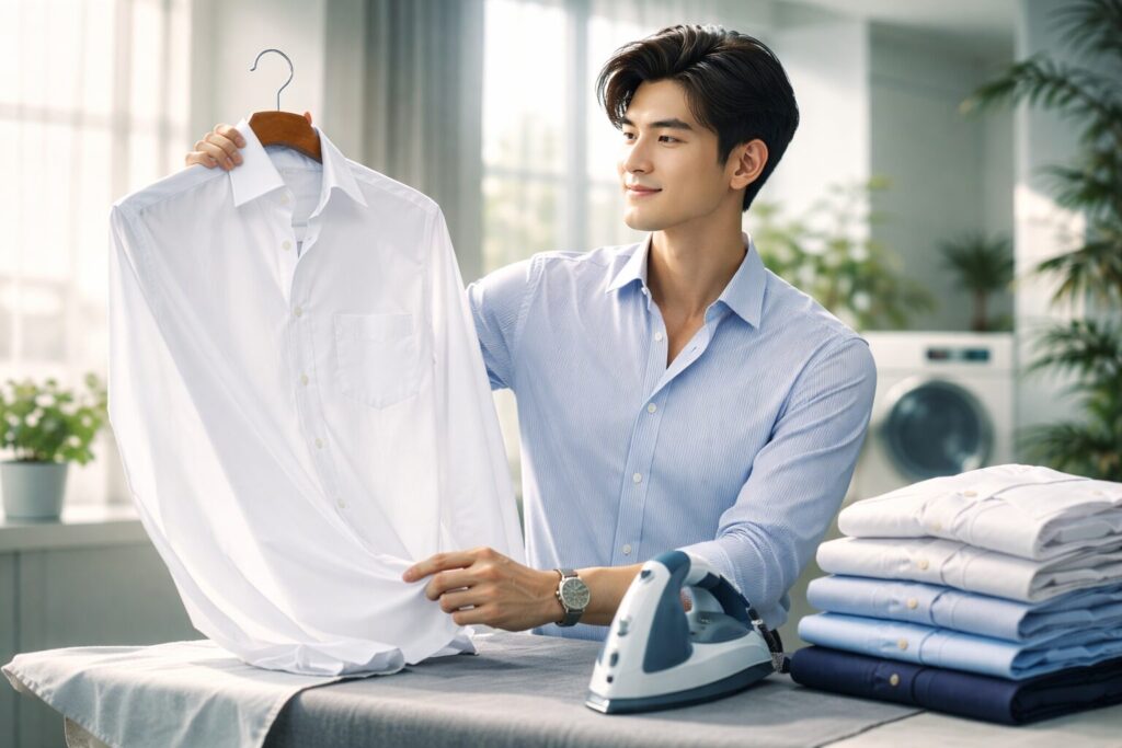 ノンアイロン対応で安いワイシャツ
