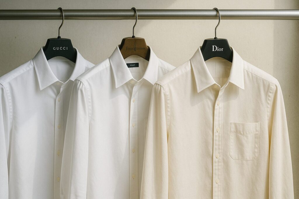 ブランド別ワイシャツ相場