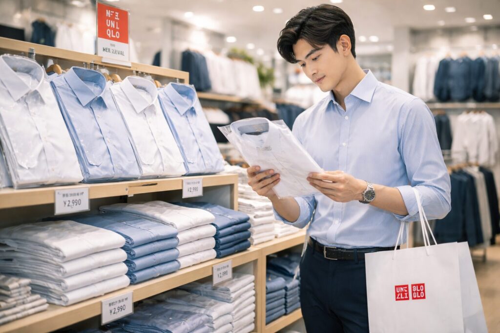 ユニクロで買える安いワイシャツ