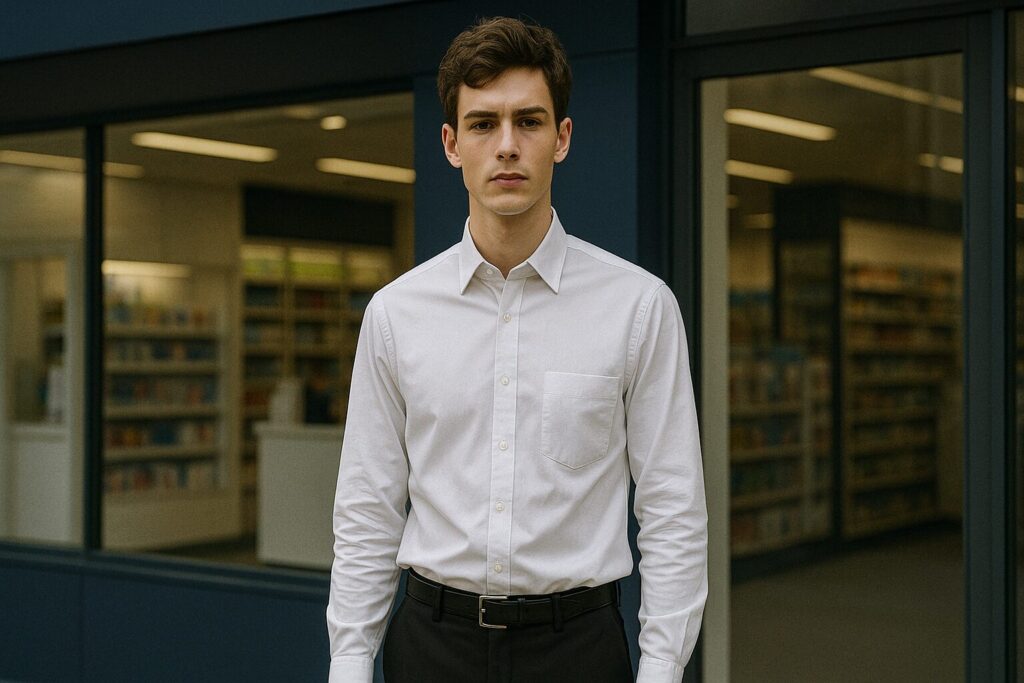 ワイシャツ売ってるコンビニ在庫確認