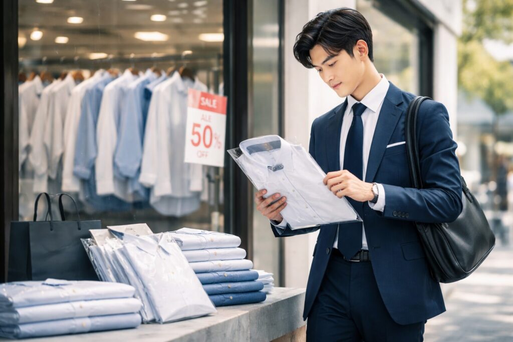 近くのワイシャツが安い店