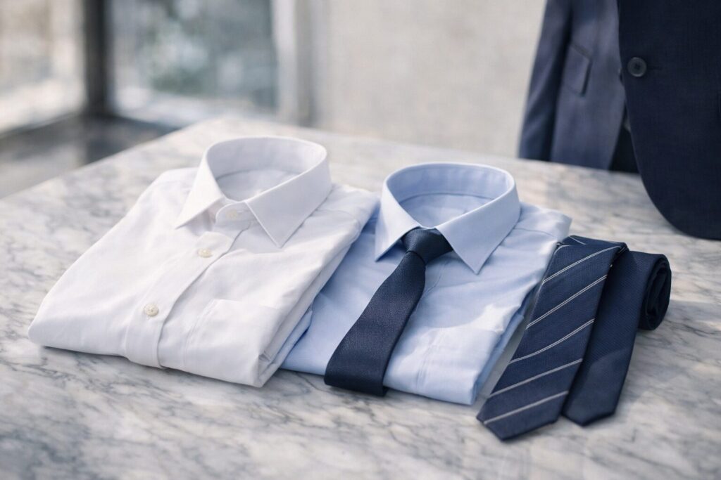 ネクタイの色柄の合わせ方