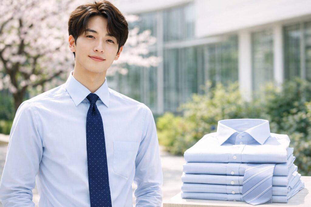 水色サックスブルーの印象