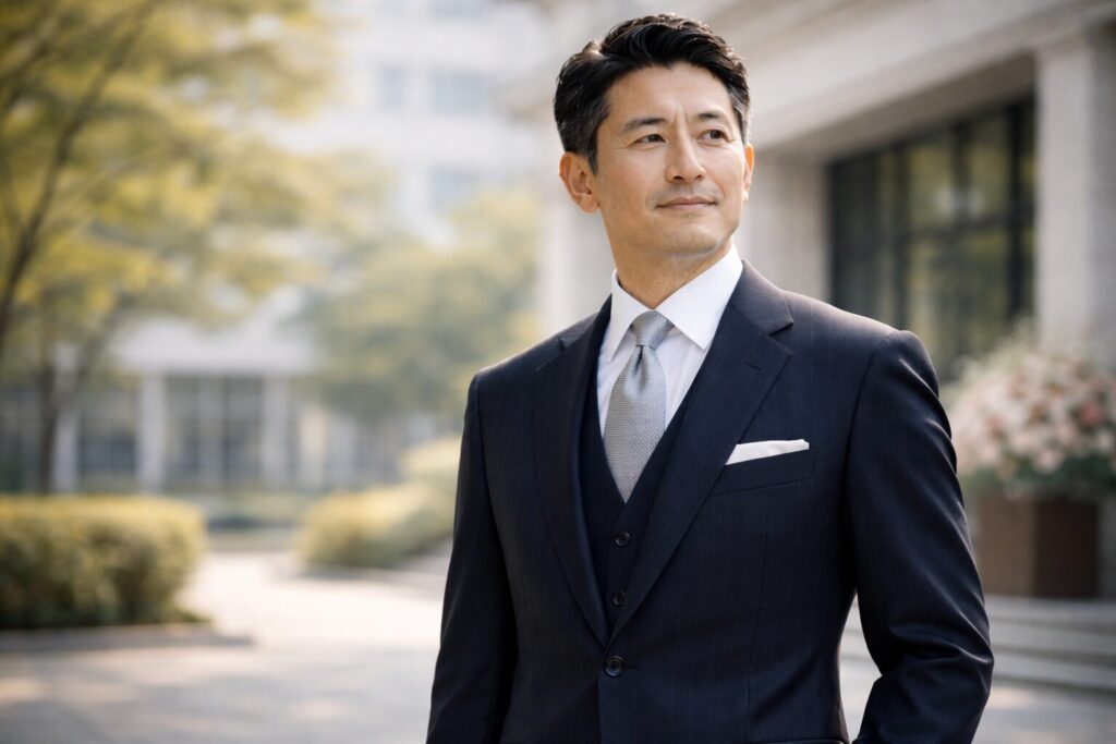 シャツとネクタイの色合わせ