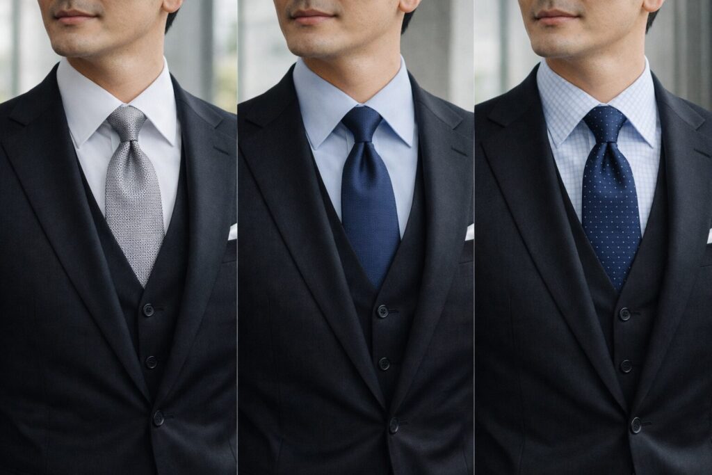 ネクタイの色と印象