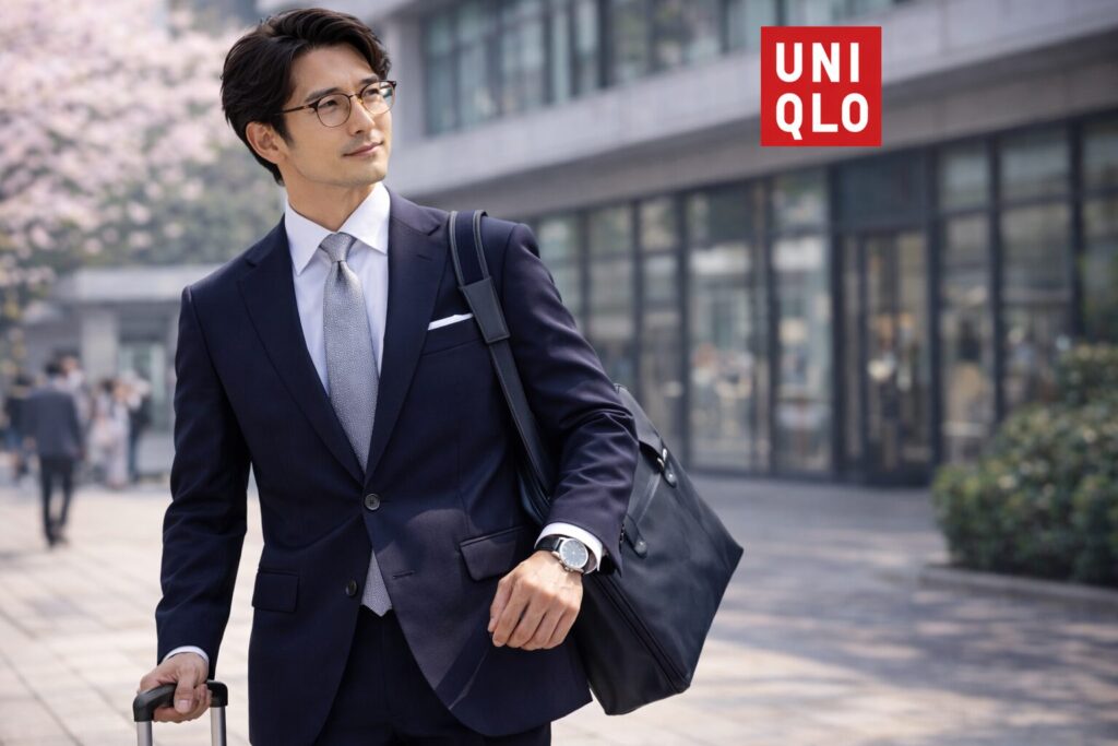 ユニクロ感動スーツの上手な活用