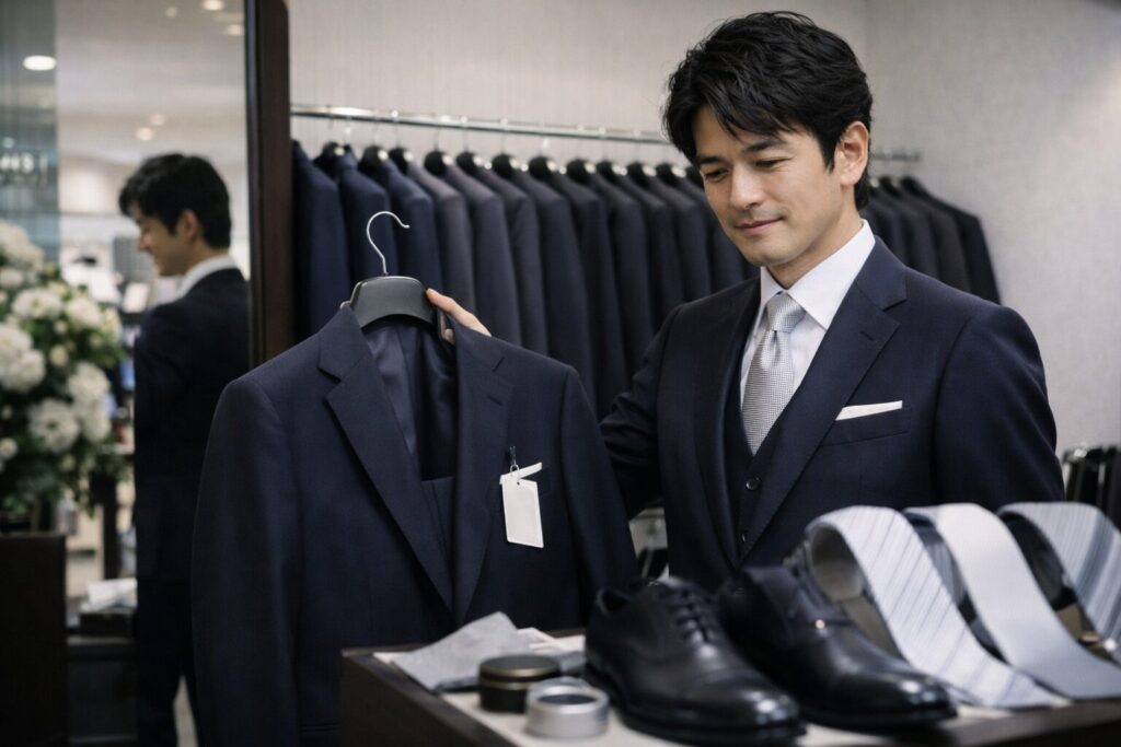レンタルスーツの選び方