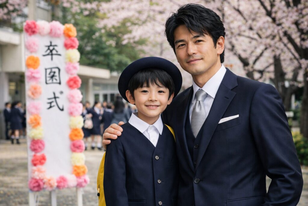 卒園式も同じ服装マナー