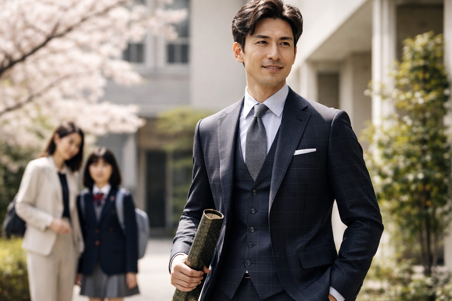 卒業式スーツで父親のチェック柄はOK？失敗しない選び方
