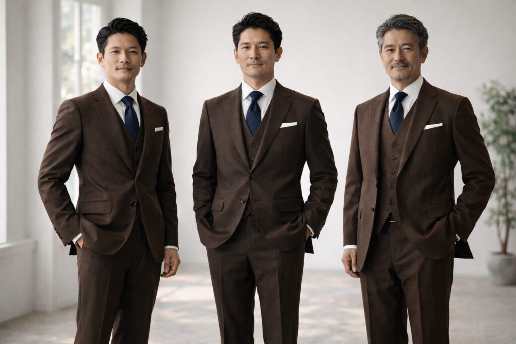 卒業式父親スーツの年代別おすすめ