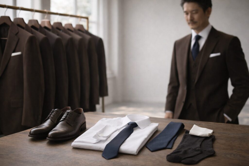 卒業式父親スーツ準備チェックリスト