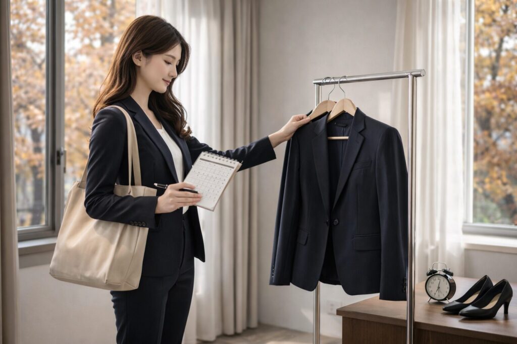 就活スーツはいつ買うのが最適