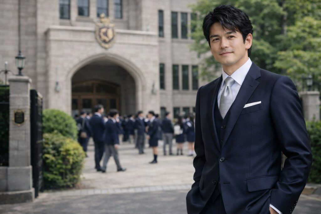 私立は濃紺無地が鉄則