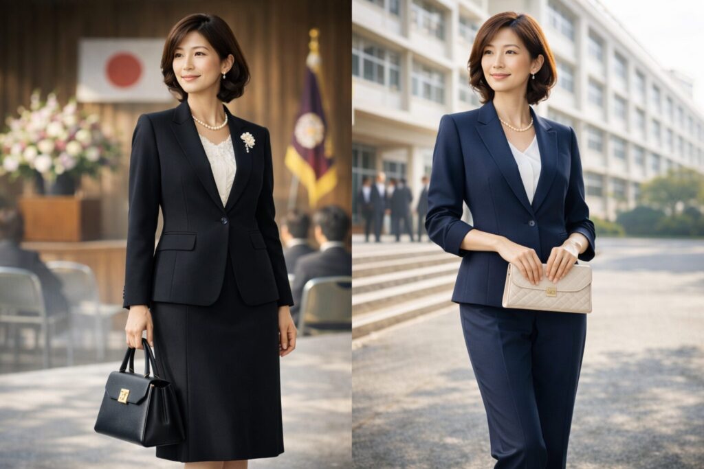 私立公立で異なる服装マナー