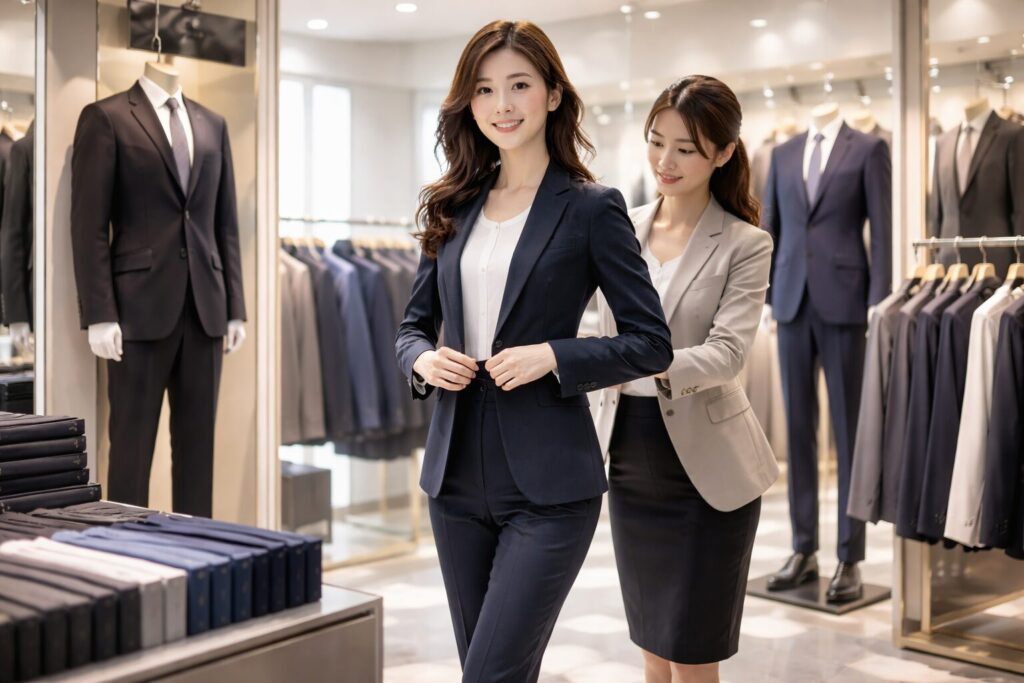 青山やAOKIの就活スーツ選び