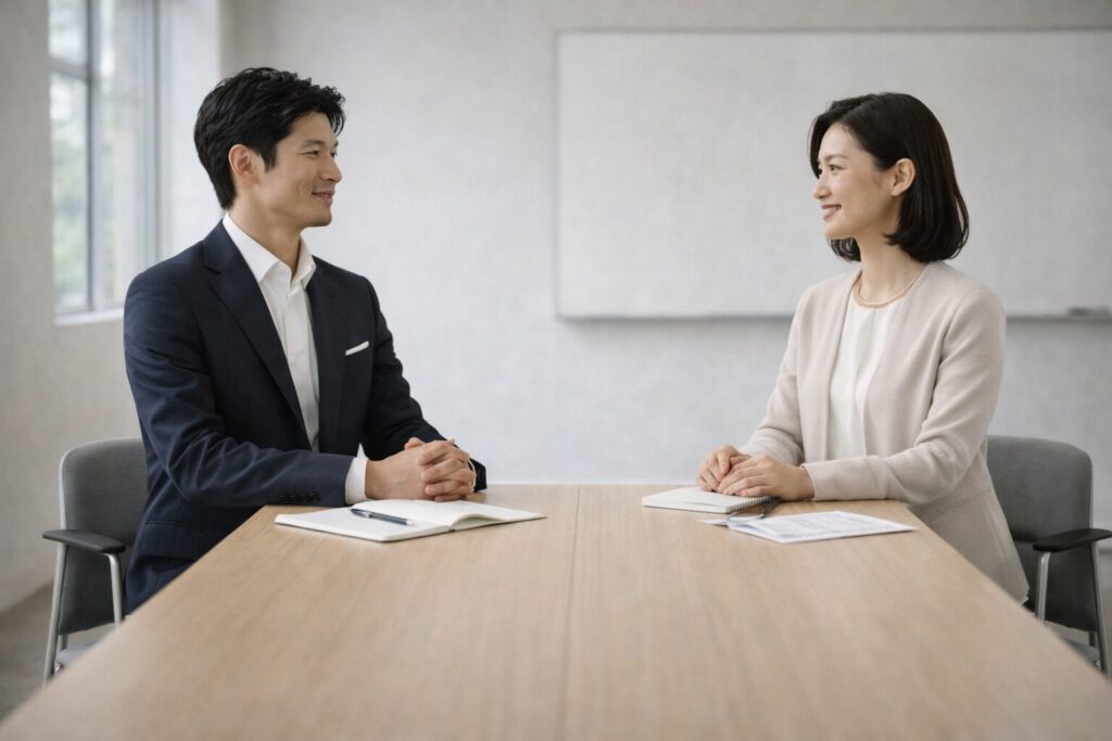 顔合わせの平服はきれいめ